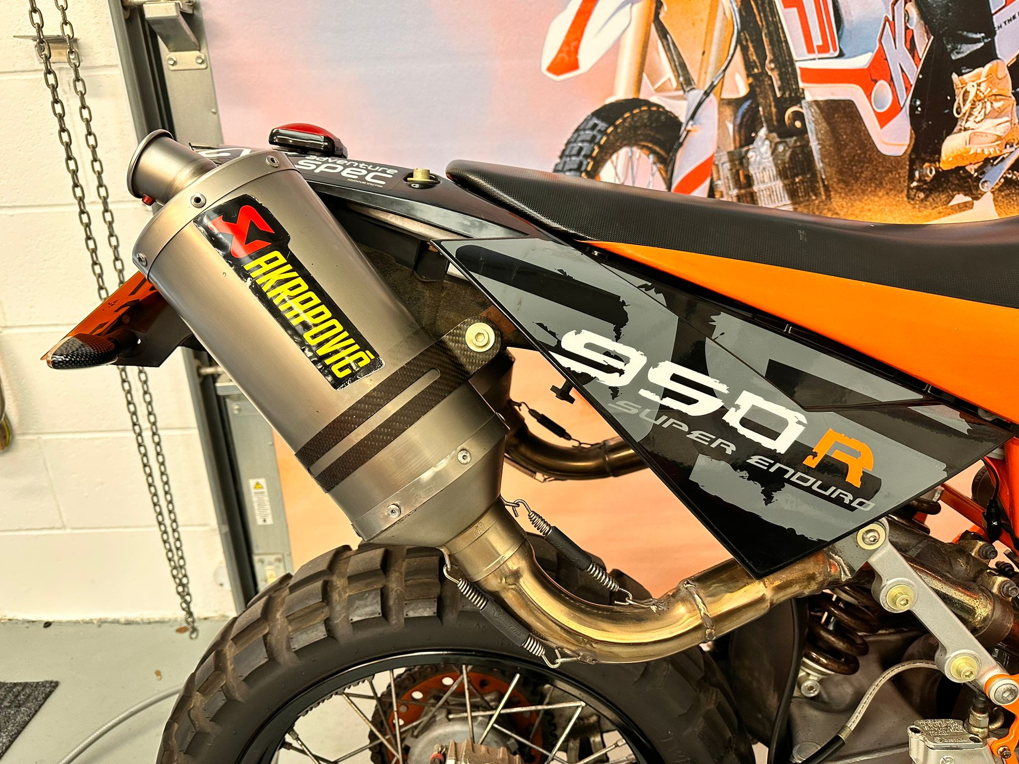 Ktm exc deals 450 akrapovic